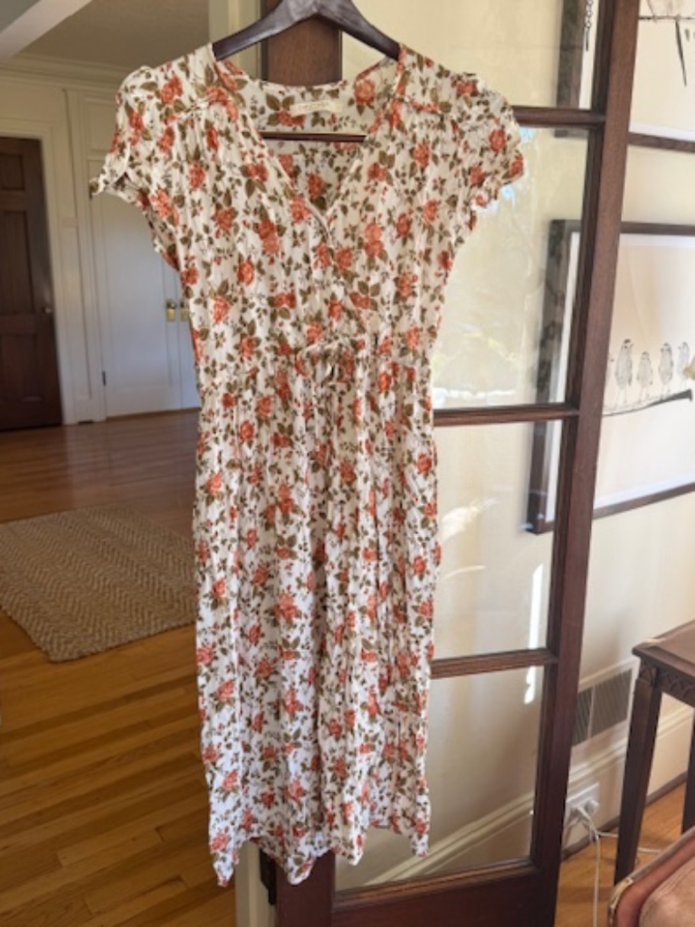 Christi Dawn Dress Ivory English Rose Dawn Dress Size Small